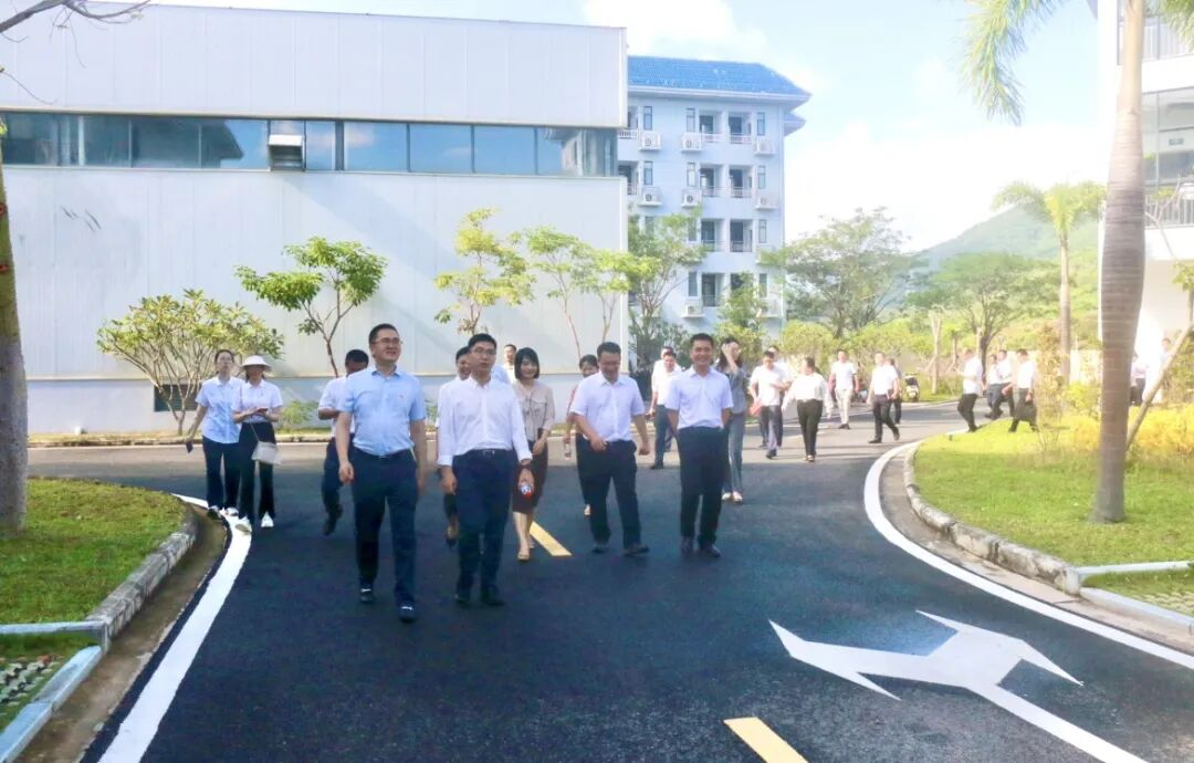 市委組織部組織參觀環(huán)農(nóng)集團黨委自貿(mào)港先鋒行動創(chuàng)新實踐成果